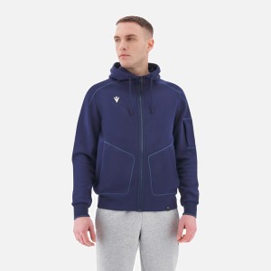 Skiros Icon bluza z kapturem wyjściowa granatowa